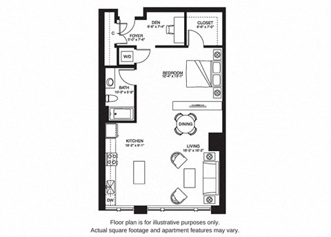 S13 South S13 South floor plan at The Bravern, Bellevue, WA